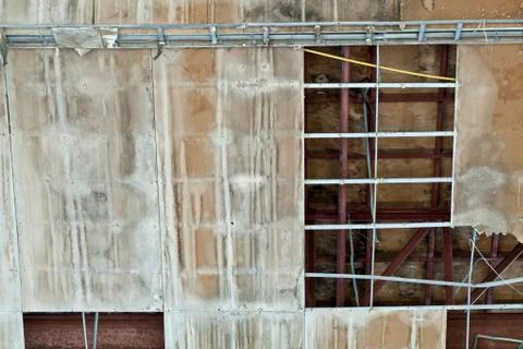 Collapse ceiling  (close up) Stock Photos