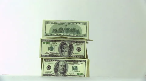 Collapse the financial pyramid Stock-Footage 57863833