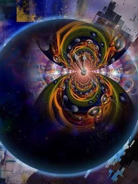 Collapse point Stock Illustration