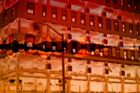 Collapse Waveform 動画素材 135791