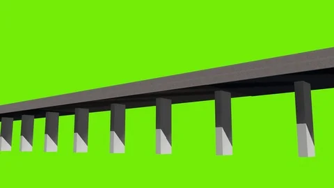 COLLAPSED BRIDGE VIEW C Stock-Footage 102845423