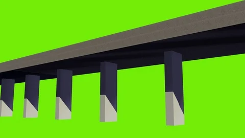 COLLAPSED BRIDGE VIEW A Stock-Footage 102842221
