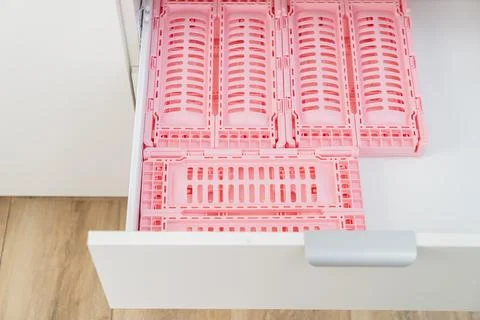 Collapsible storage box, Kitchen, Car, Nature, Home, Garage, Convenient, Compact Foto stock