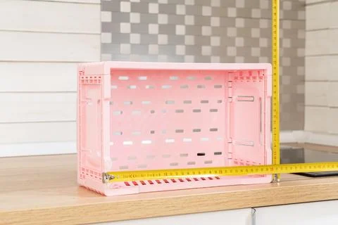 Collapsible storage box, Kitchen, Car, Nature, Home, Garage, Convenient, Compact Foto stock