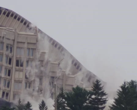 Collapsing Building - PAL Stock Footage 40089967