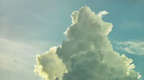 Collapsing cloud timelapse Stock Footage 32129716