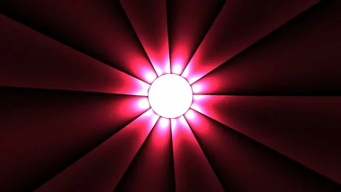 Collapsing colored geometric shapes | Stock Video | Pond5