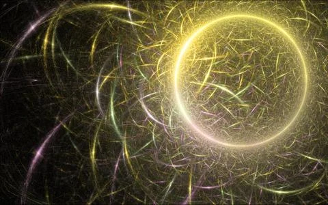 Collapsing Sun Stockillustratie