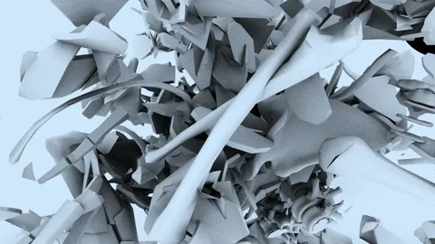 CollapsingManStatue02 Stock Footage 340282658