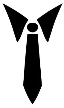 Collar and Tie Stock Illustration