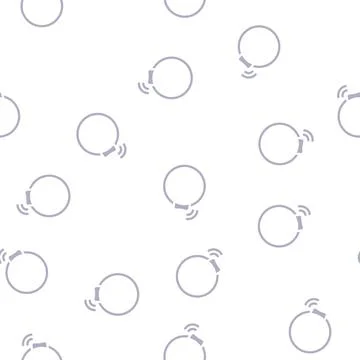 Collar with gps tracker glyph vector seamless pattern Stock Illustration