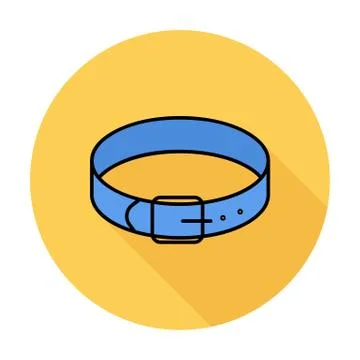 Collar icon Stock Illustration