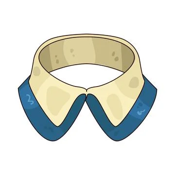 Collar illustration Stock Illustration