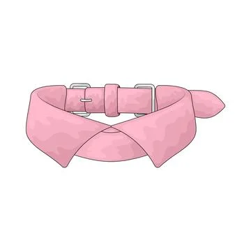Collar illustration Stock Illustration