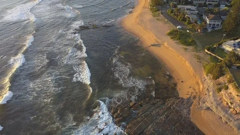 Collaroy coastline Stock Footage 103551863