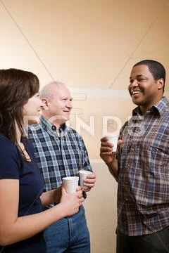 Colleagues taking a break Stock Photos