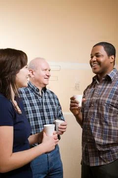 Colleagues taking a break Stock Photos