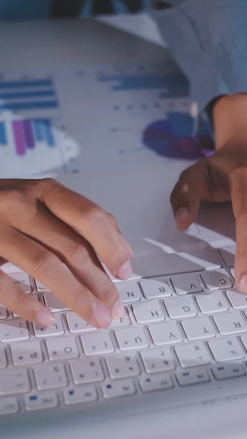 Colleagues working together pointing at business documents during meeting. Stock Footage 344918908
