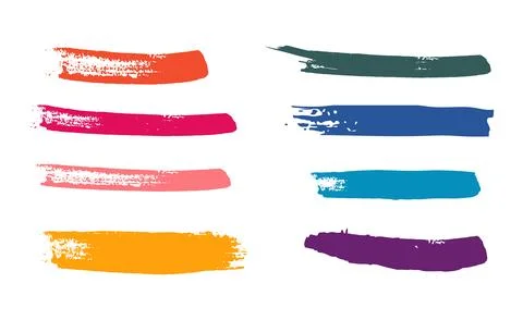 Collection of abstract grunge design elements vector illustration 스톡 일러스트