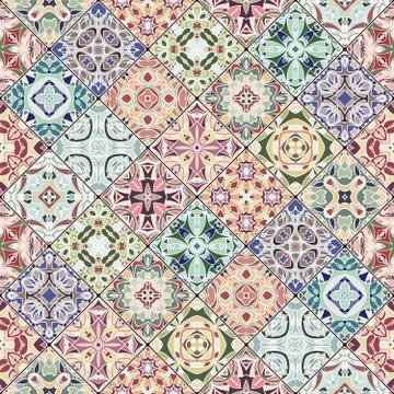 Collection of abstract patterns Stockillustratie