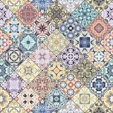 Collection of abstract patterns Stockillustratie