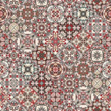 Collection of abstract patterns Stockillustratie