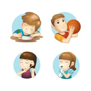 Collection of assorted icons Stock Illustration