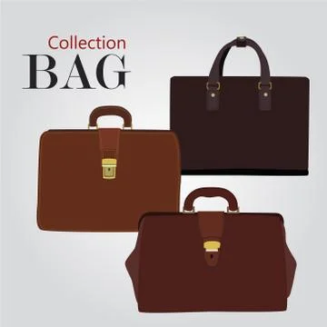 Collection bags Stock Illustration