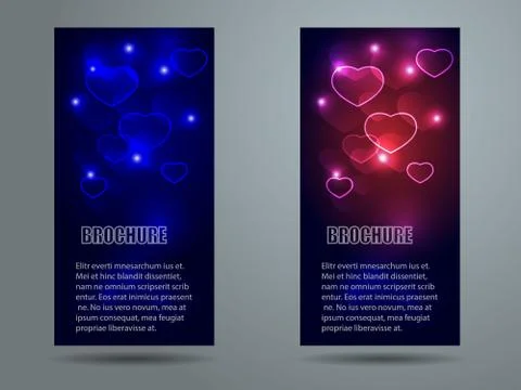 Collection banner design, vector background Stock Illustration