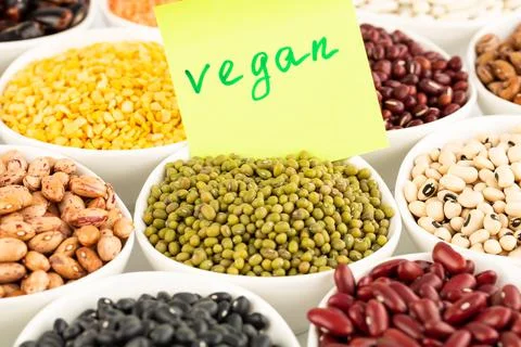 Collection of beans Stock Photos