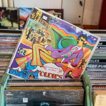 Collection of Beatles Oldies Stock Photos