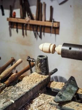 Collection of carpentry tools. Stock Photos