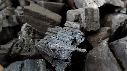 A collection of charcoal Stock Footage 336877336