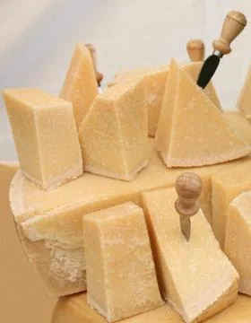 Collection of Cheeses. Stock Photos