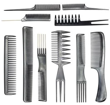Collection of combs 写真素材