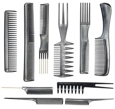 Collection of combs 写真素材