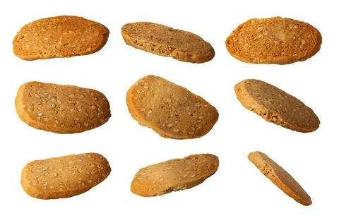 Collection of cookies Stock Photos