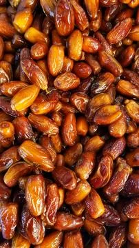 A collection of dates in the supermarket 스톡 사진