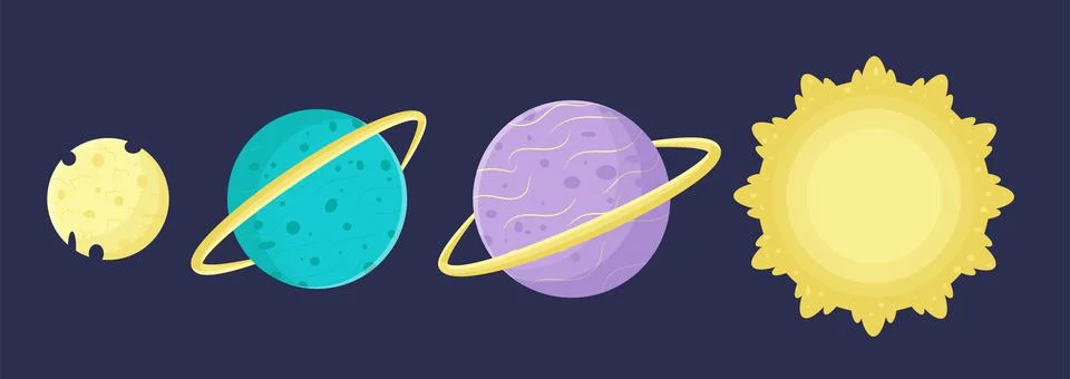 Collection for designing vector space. A collection of vector space for design Stock Illustration
