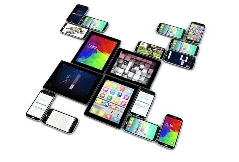 Collection devices 库存照片