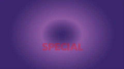 Collection of dots in special night text on abstract dark background Stock Footage 136220744