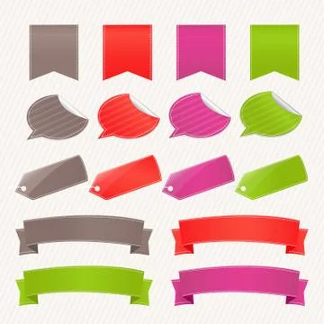 Collection elements Stock Illustration