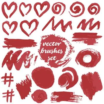 Collection elements. Vector illustration. Isolated Illustrazione stock