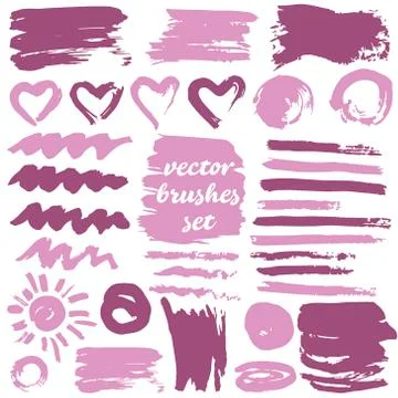Collection elements. Vector illustration. Isolated Illustrazione stock
