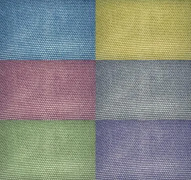 Collection of fabric canvas Stock Photos