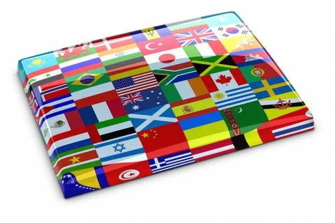 Collection of flags Stock Illustration