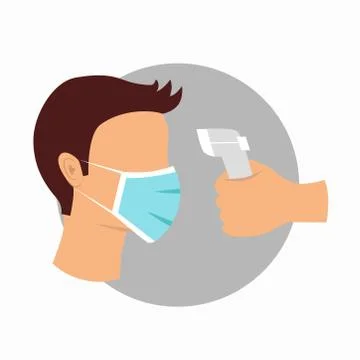 Collection of flat, color, vector icons. Coronavirus and epidemy protection. Stock Illustration