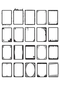 Collection Of Frames Stock Illustration