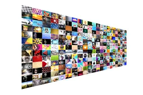Collection of images Stock Photos