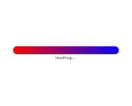 Collection Loading bar status icon. Vector illustration. Set of vector load.. Stock Illustration